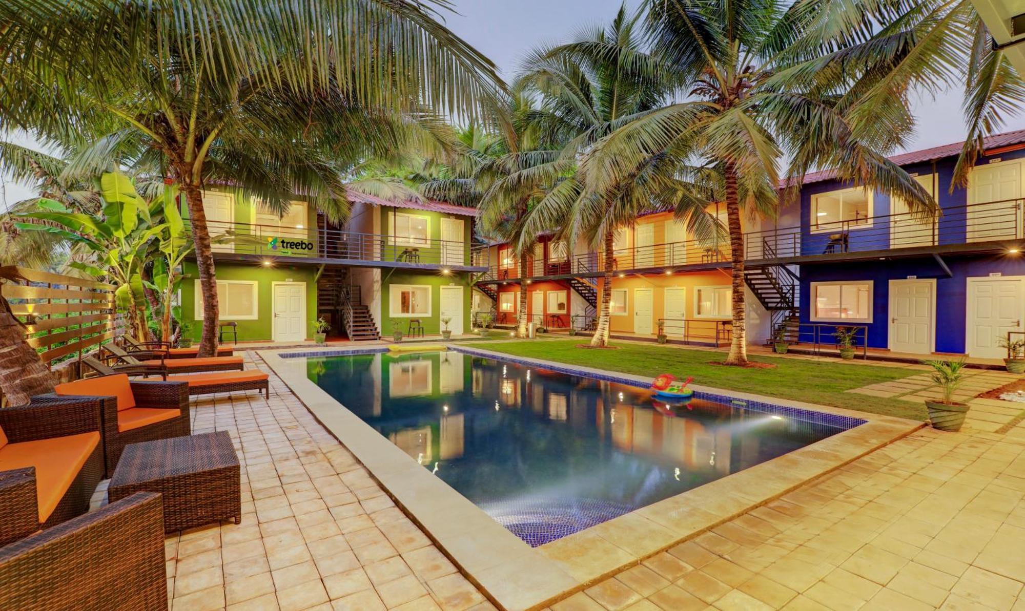 Treebo Morjim Banyan Resort المظهر الخارجي الصورة